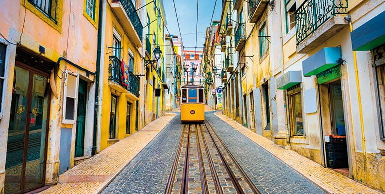 Lisbon tram